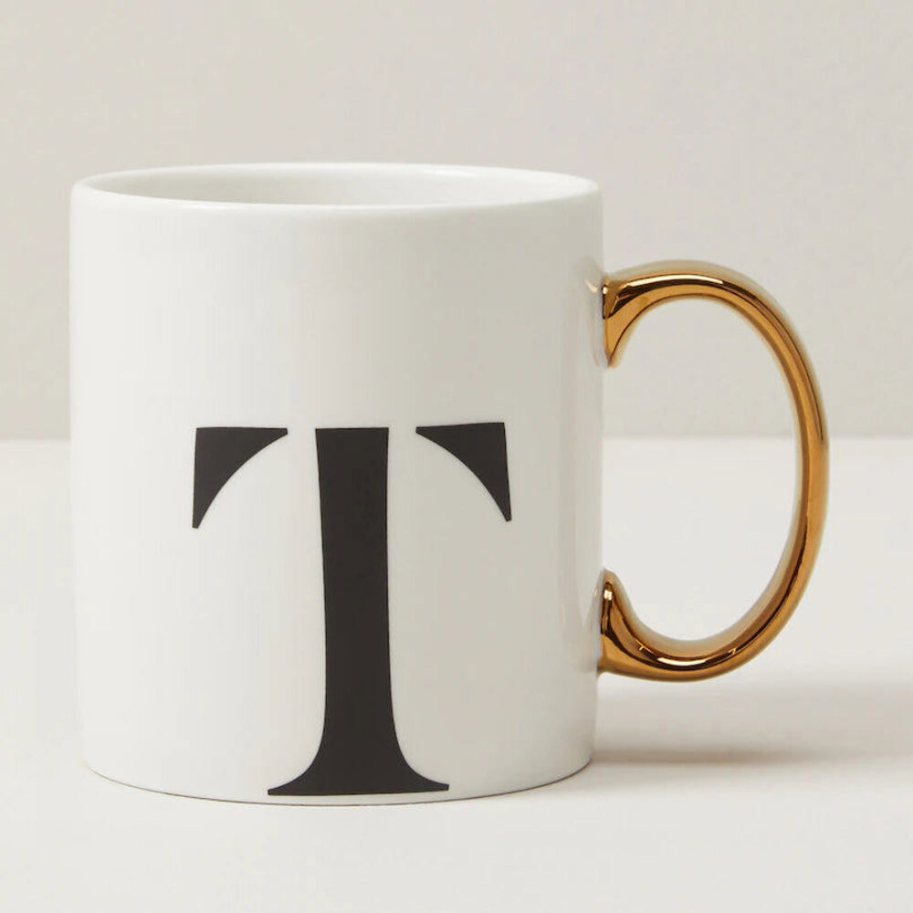 MONOGRAM MUG - WHITE - VARIOUS LETTERS - Picture 5 of 15